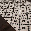 Product Image 7 for Flat Weave Durable Wool Ivory/Black Area Rug from Jaipur