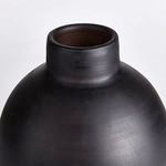 Product Image 3 for Analia Large Black Terracotta Vase from Napa Home And Garden
