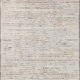 Ivory and multi color shag rug with soft pile and abstract ribbed Moroccan-inspired design