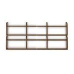 Product Image 4 for Evren 84" Double Wall Shelf from Four Hands