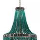 Product Image 3 for La Malaquita Chandelier from Currey & Company