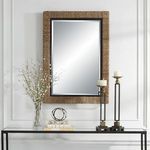 Product Image 3 for Island Braided Straw Rectangular Mirror from Uttermost