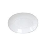 Product Image 1 for Friso Medium Ceramic Stoneware Oval Platter - White from Costa Nova