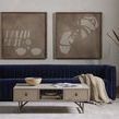 Product Image 17 for Augustine Upholstered Sapphire Navy Sofa from Four Hands
