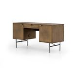 Product Image 7 for Sunburst Desk Sunburst Etched Aged Brass from Four Hands