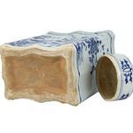 Product Image 8 for Blue & White Curved Tea Jar Bird Floral Design from Legend of Asia