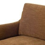 Close-up of seam and texture where back cushions meet seat cushions on Lynne Sofa.
