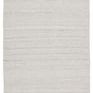 Parson indoor/outdoor area rug in light gray and ivory with subtle tribal patterns and textured weave
