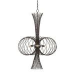Product Image 4 for Akio Black Wrought Iron Chandelier from Currey & Company