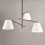 Product Image 1 for Navin Patina Brass 3-Light Chandelier from Troy Lighting