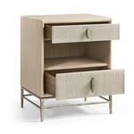 Product Image 3 for Clapotis Danish Cord Narrow Nightstand from Johnathan Charles