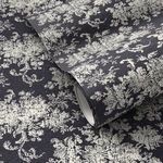Product Image 1 for Fallingbrook Black I Wallpaper by FH Art Studio from Four Hands