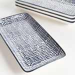 Product Image 3 for Stria Speckled Trays, Set Of 4 from Napa Home And Garden
