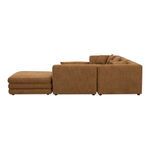Side view of Lowtide Dream Modular Sectional highlighting fabric texture and armrest shape
