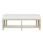 Product Image 2 for Norene Muslin Bench from Currey & Company