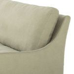 Product Image 6 for Monette Green Linen Slipcover Sofa - Brussels Khaki from Four Hands