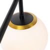 Product Image 5 for Orbit Black & Gold Glass Globe Chandelier from Creative Co-Op