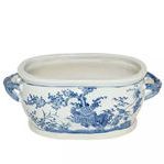 Product Image 2 for Blue & White Four Season Foot Bath Planter from Legend of Asia