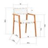 Product Image 5 for Vincent Dining Chair, Set of 2 from Dovetail Furniture