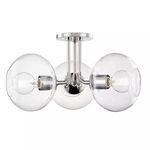 Product Image 3 for Margot 3 Light Semi Flush from Mitzi