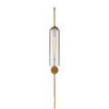 Severn Wall Sconce shown from front with cord hanging straight down