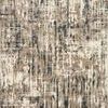Spirit Stone Blue Rug with abstract, modern pattern in beige, brown, blush, and blue on rectangular pile