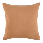 Product Image 2 for Rowland 22" Cotton Linen Blend Throw Pillow, Hazel Brown from Classic Home Furnishings