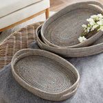 Product Image 7 for Burma Rattan Oval Serving Trays, Set Of 3 from Napa Home And Garden