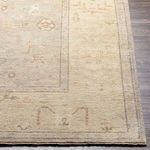 Product Image 5 for Normandy Hand-Knotted Wool Gray/ Medium Gray Rug - 4' x 6' from Surya