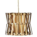 Product Image 2 for Chaconne Brass Chandelier from Currey & Company