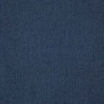 Close-up of navy blue outdoor fabric cushion covering with subtle texture