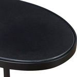 Product Image 3 for Jessenia Black Marble Accent Table from Uttermost