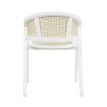 Product Image 3 for Aero Cane Barrel Back Dining Chair from Worlds Away