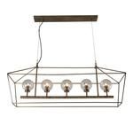 Product Image 1 for Bali Boho Hanging Wire Frame Chandelier from World Interiors