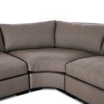 Inner corner section highlighting smooth curve and cushion intersection