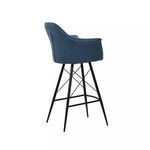 Product Image 2 for Olivier Counter Stool Blue from Moe's