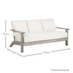 Product Image 21 for Ashland Teak Sofa from Summer Classics
