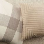 Product Image 5 for Neutra Light Taupe Geometric Polyester Throw Pillow from Jaipur 