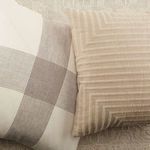 Product Image 5 for Neutra Light Taupe Geometric Polyester Throw Pillow from Jaipur