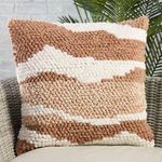 Product Image 5 for Hasani Indoor/ Outdoor Tan/ White Abstract Pillow from Jaipur 
