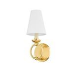 Product Image 1 for Haverford 1-Light Aged Brass Wall Sconce from Mitzi