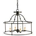 Product Image 2 for Fitzjames Pendant/Semi Flush from Currey & Company