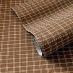 Product Image 1 for Hand Checks Terracotta I Wallpaper by Getty Images from Four Hands