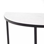 Product Image 9 for Mueller Demilune Polished White Marble from Four Hands