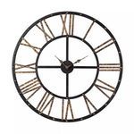 Product Image 1 for Metal Framed Roman Numeral Open Back Wall Clock from Elk Home