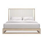 Product Image 1 for Pinstripe Slatted King Bed from Caracole