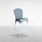 Product Image 13 for Savoy Chalk And White & Navy Bar Stool from Summer Classics