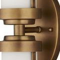 Close-up of metal details focusing on midsection connecting glass tubes and switch knob