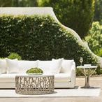Product Image 7 for Palermo White Outdoor Sofa with Curved Arms from Bernhardt Furniture