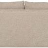 Back view of Lola Modular Sectional highlighting smooth upholstery and two seat cushions